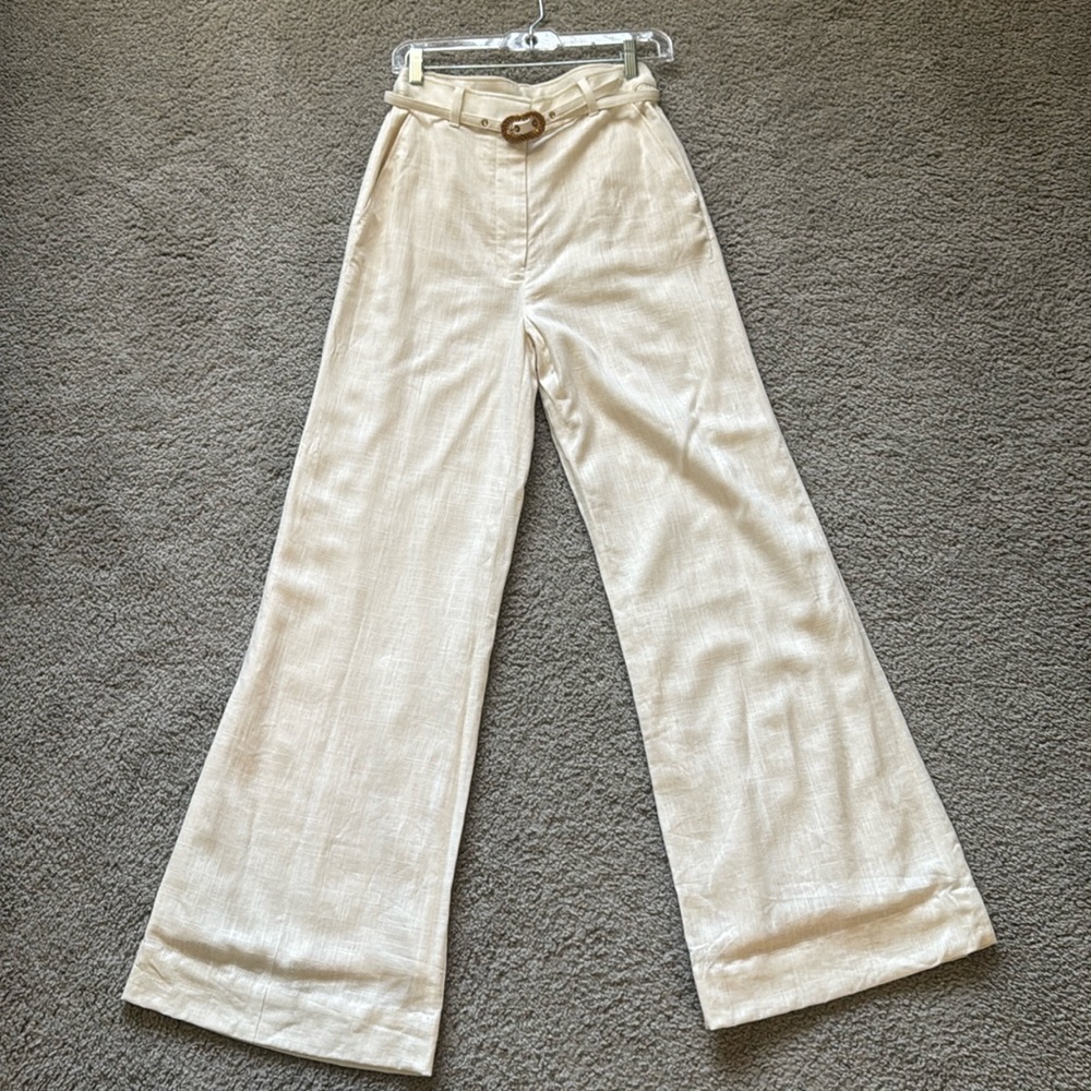 Zimmermann cream trouser